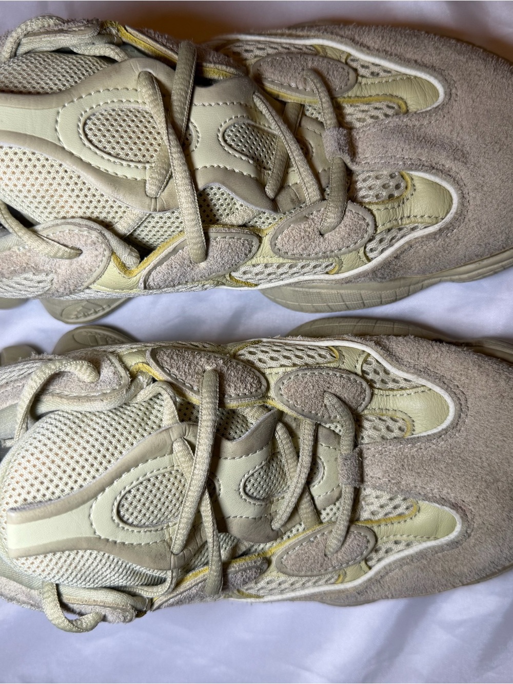 Yeezy Beige Athletic Shoes - Comfortable Everyday Wear - Picture 7 of 8
